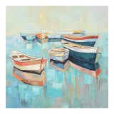 Pikturë në kanavacë Boatty Ι Inart 100x3x100cm
