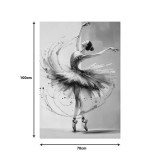 Pikturë në kanavacë Dancito I 3D Inart 70x2.5x100cm