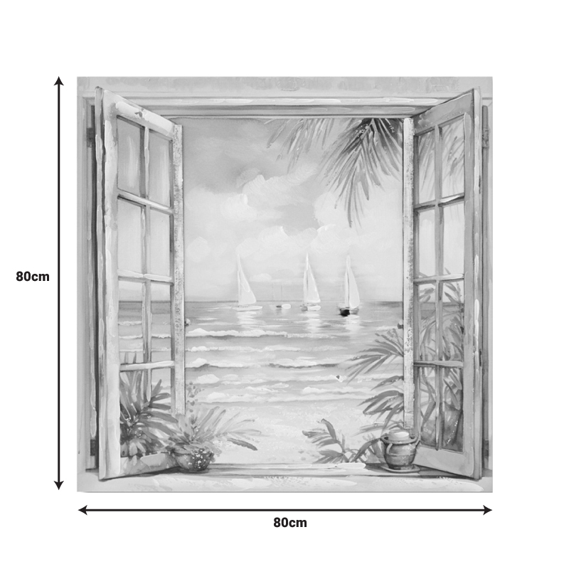Pikturë në kanavacë Deive Ι 3D Inart 80x3x80cm