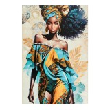 Pikturë në kanavacë Georgina I 3D Inart 80x3x120cm