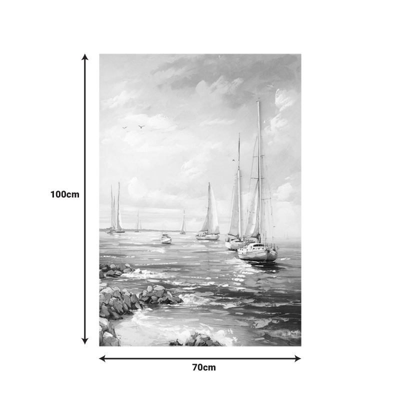 Pikturë në kanavacë Sailsy Inart 70x3x100cm