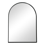 Pasqyrë Mirrory pakoworld alumin i zi 50x2.5x80cm