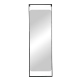 Pasqyrë Piza pakoworld hekur i zi xham 45x2x140cm