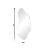 Pasqyrë Vanis pakoworld 30.5x1x65cm