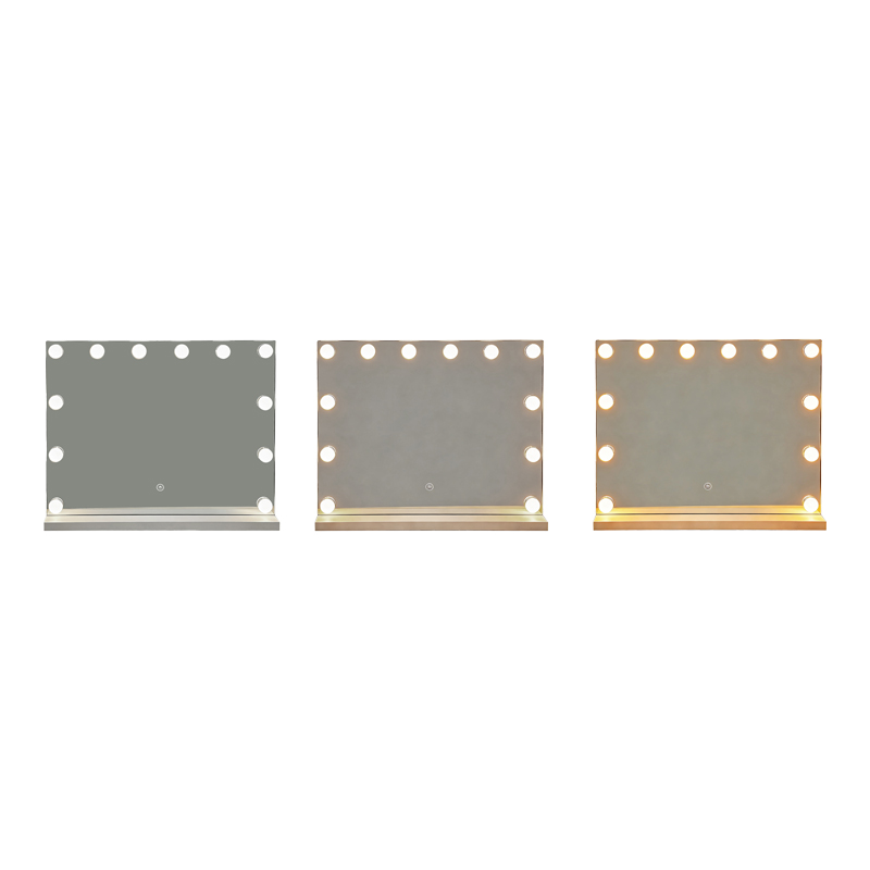 Pasqyrë Belia pakoworld me led 60x12x80cm