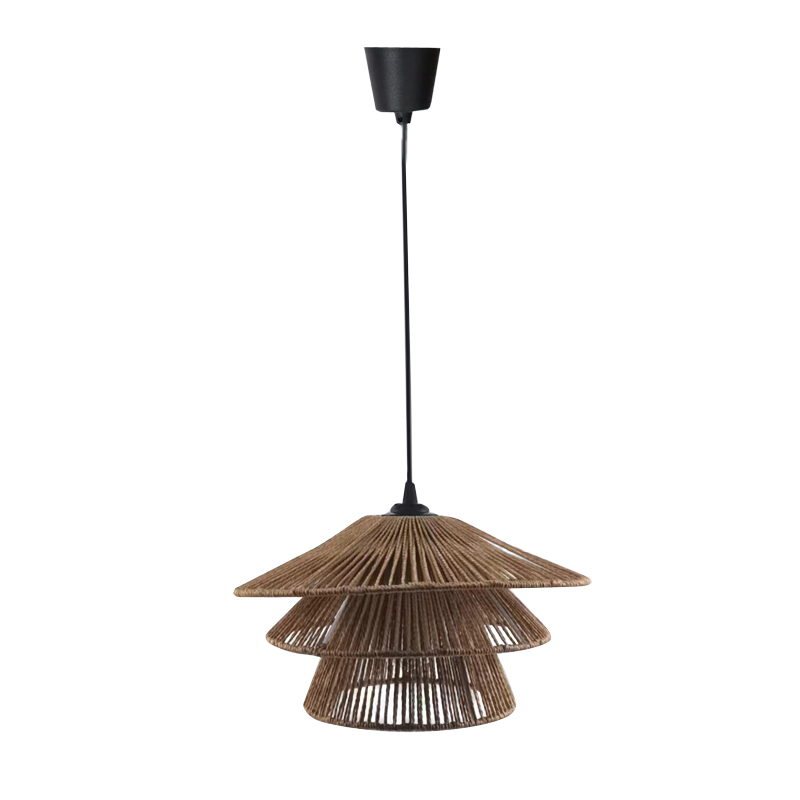 Ndriçues tavani Oakim Inart E27 litar letre kafe D35.5χ19cm