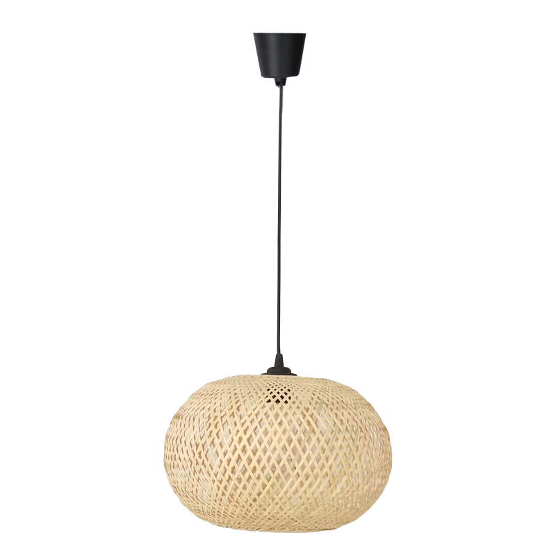 Ndriçues tavani Universe Inart E27 bambu natyrale D38χ31cm