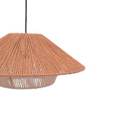 Llamba tavani Jarpie Inart E27 litar në ngjyrë natyrale D49.5χ20cm