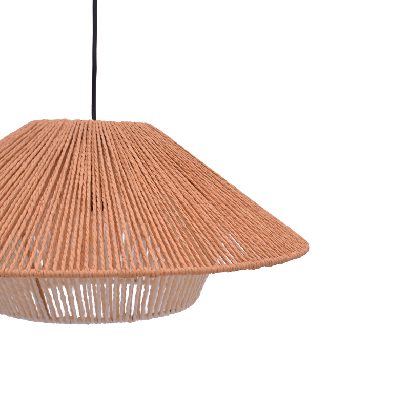 Llamba tavani Jarpie Inart E27 litar në ngjyrë natyrale D49.5χ20cm