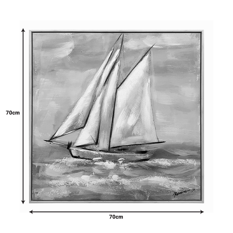 Pikturë në kanavacë Siedo Inart me kornizë 70x3.5x70cm