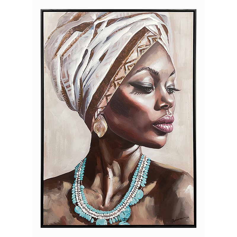 Pikturë në kanavacë Zaira Inart me kornizë 70x3.5x100cm