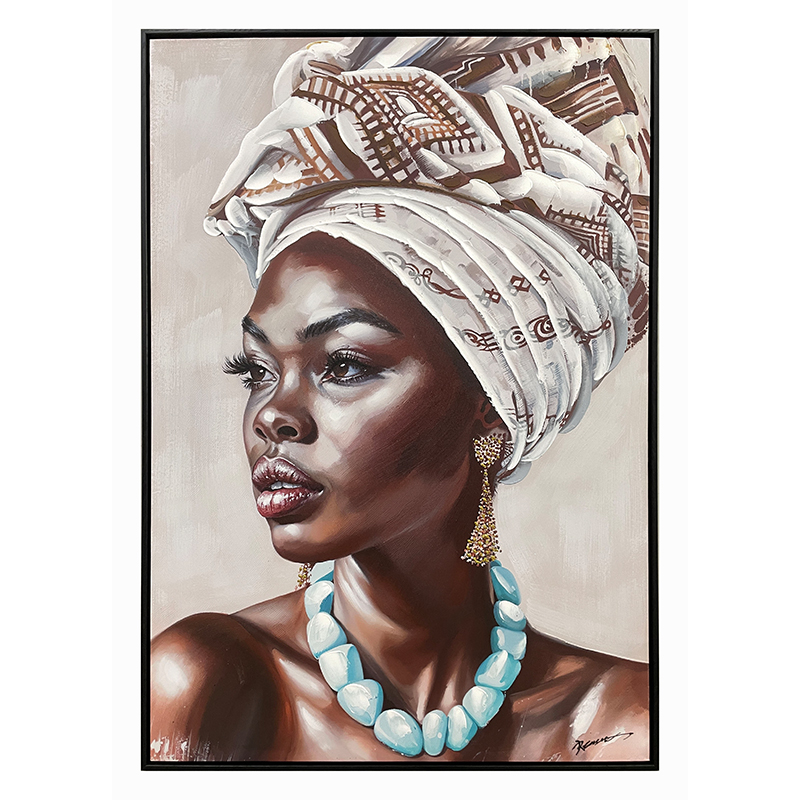 Pikturë në kanavacë Zaira Ι Inart me kornizë 70x3.5x100cm
