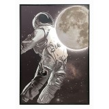 Pikturë në kanavacë Mallo Ι 3D Inart me kornizë 70x3.5x100cm