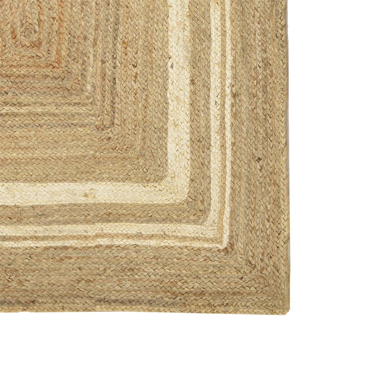 Tapet Mazir Inart beixh-ekru jute 120x180x1cm