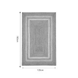 Tapet Mazir Inart beixh-ekru jute 120x180x1cm