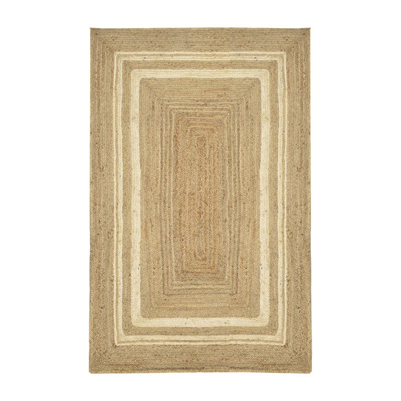 Tapet Mazir Inart beixh-ekru jute 120x180x1cm