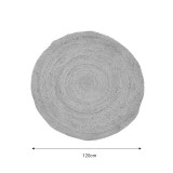 Tapet Solon Inart beix jute 120x120x1cm
