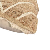 Jastëk Teddiens Inart natyral 100% jute 45x45x2.5cm