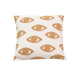 Jastëk Eyes Inart natyral-bardhë 45x45x2.5cm