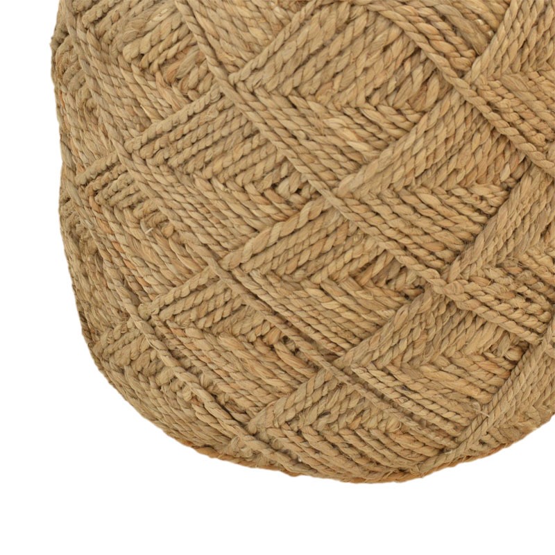 Stol Vladir Inart natyral 100% jute 40x40x40cm