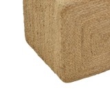 Stol Tresa Inart natyral 100% jute 50x50x35cm