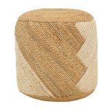 Stol Elision Inart natyral-bezhë 100% jute D38x38cm