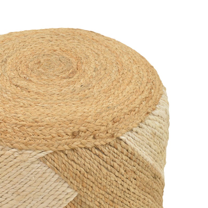 Stol Elision Inart natyral-bezhë 100% jute D38x38cm