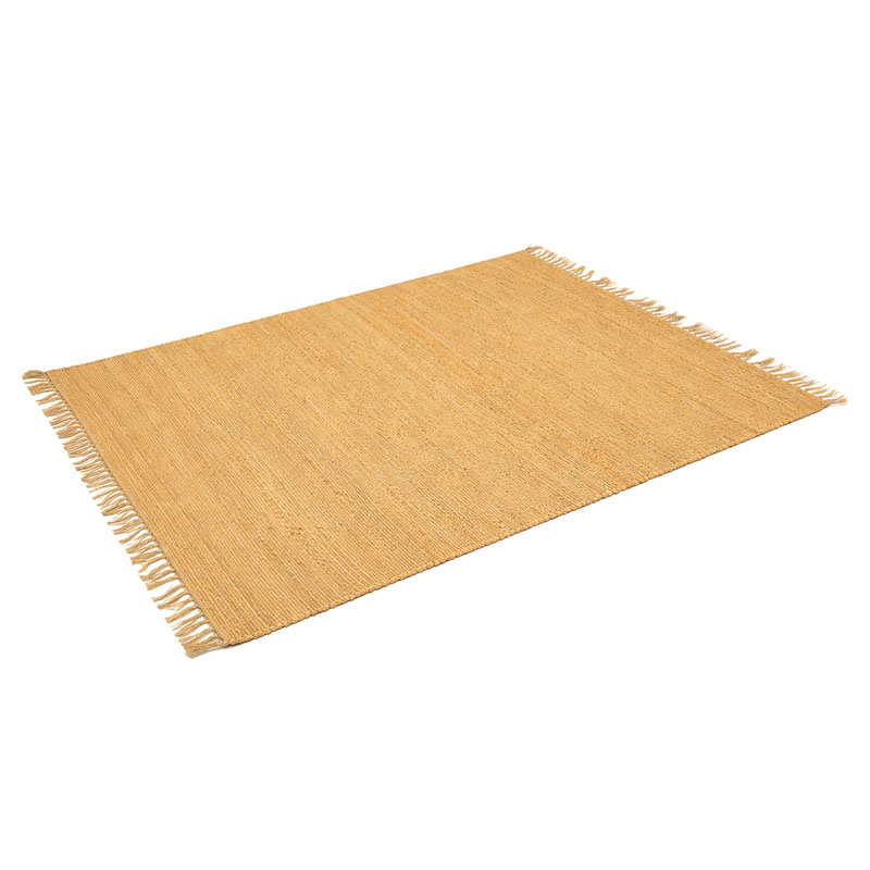 Qilim jute Teppe pakoworld në nuancë natyrale 230x160x1cm