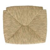 Mbulesë për karrige druri Charchie pakoworld natyrale 39x35x2cm
