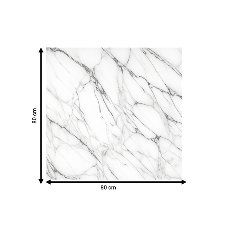 Sipërfaqe tavoline Kailo pakoworld t.Werzalit me pamje mermeri 80x80cm