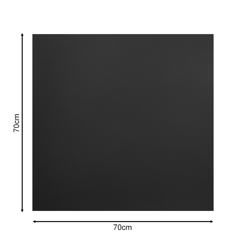 Pllakë tavoline Sensie pakoworld t.Werzalit qymyr 70x70cm