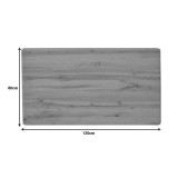Sipërfaqe tavoline Wimeja pakoworld t.Werzalit në ngjyrë lisi 120x80cm