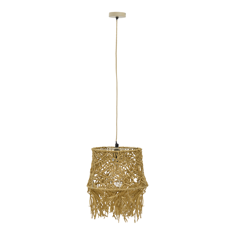 Llambë tavani Rapom Inart E27 natyrale D25x95cm