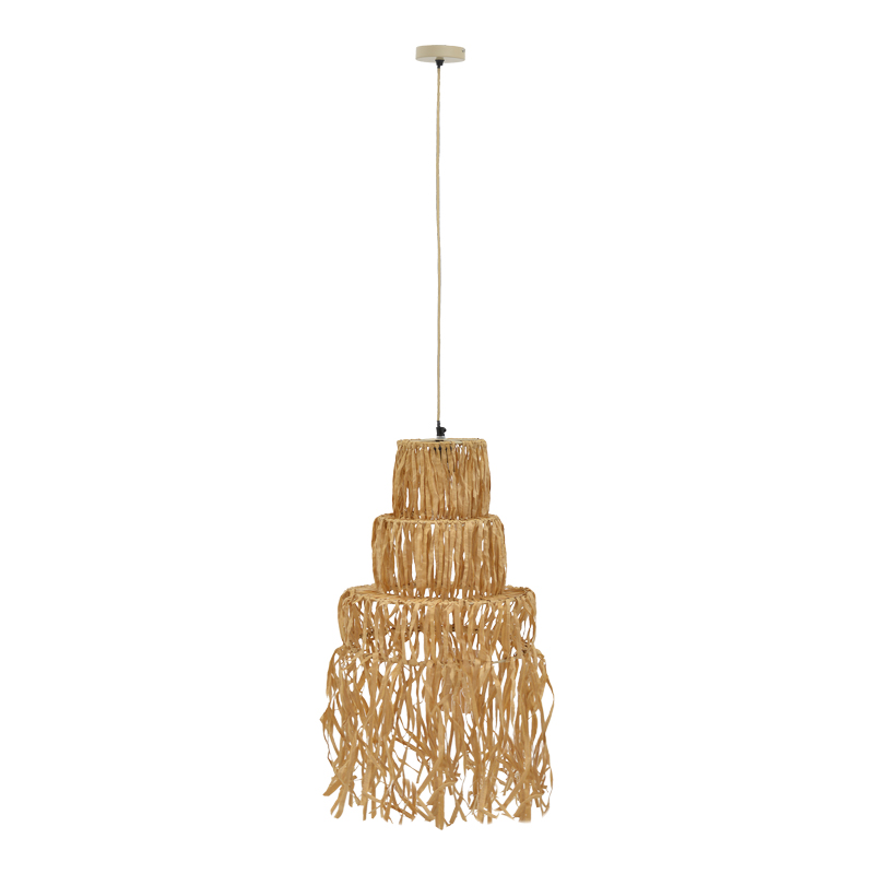 Llamba tavani Nairan Inart E27 natyrale D30x125cm