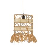 Llamba tavani Crossio Inart E27 natyrale D30x110cm