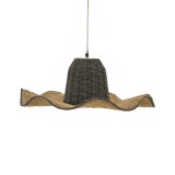 Llambë tavani Darla Inart E27 natyrale D57x110cm
