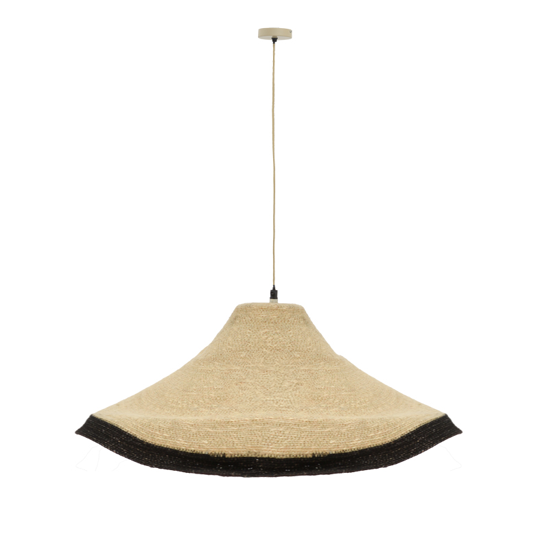 Llambë tavani Hatty Inart E27 natyrale D60x115cm