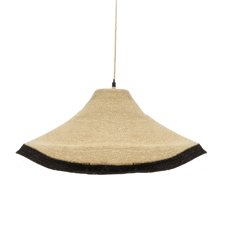 Llambë tavani Hatty Inart E27 natyrale D60x115cm