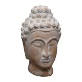 Dekorim tavoline buda Rolia Inart terrakotë gri 16x16x28cm