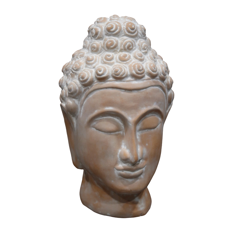 Dekorim tavoline buda Rolia Inart terrakotë gri 16x16x28cm