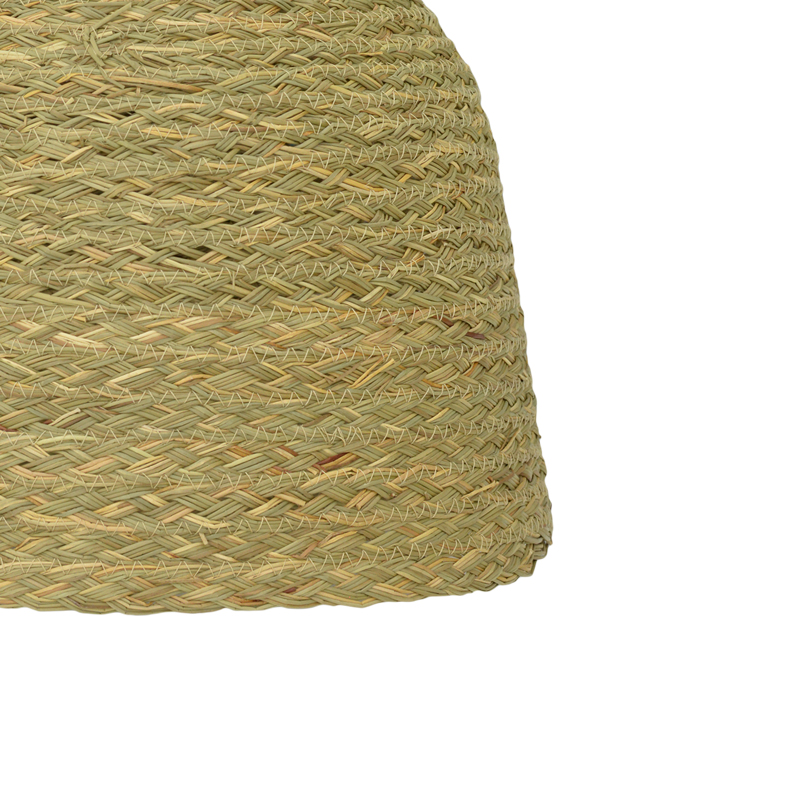 Ndriçues tavani Lamper Inart kashtë natyrale D34x179cm