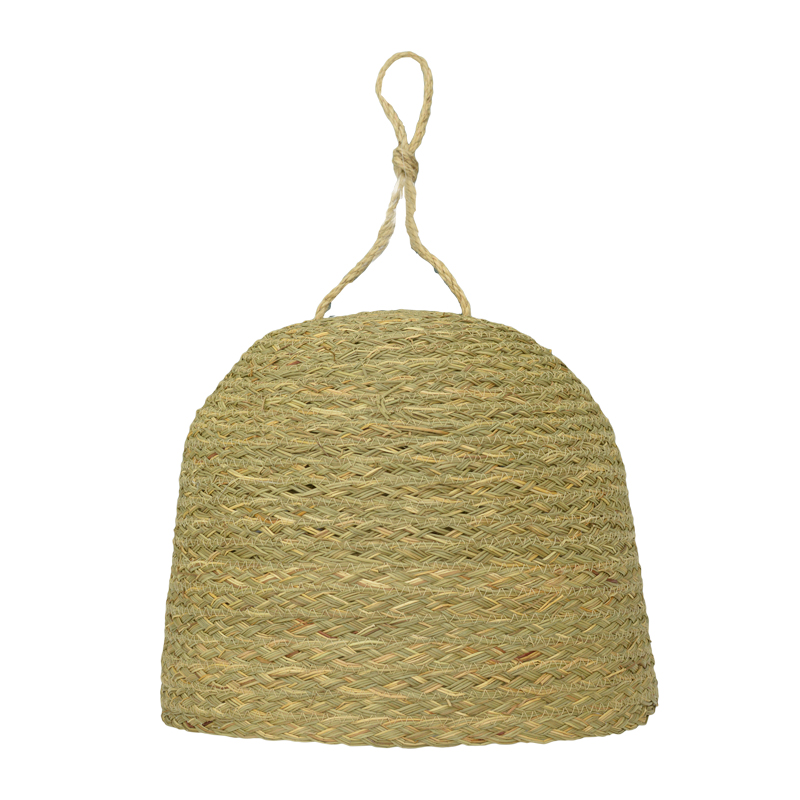 Ndriçues tavani Lamper Inart kashtë natyrale D34x179cm