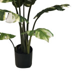 Bimë dekorative Monstera I në vazo Inart jeshile pp H90cm