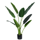 Bimë dekorative Palma në vazo Inart jeshile pp H120cm