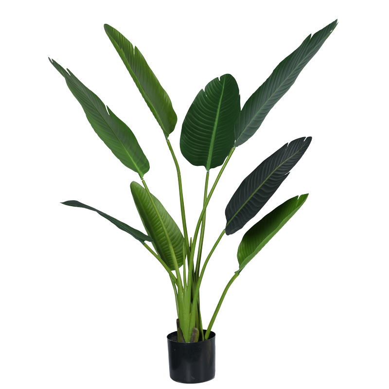 Bimë dekorative Palma në vazo Inart jeshile pp H120cm