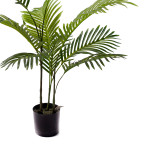 Bimë dekorative Areca në vazo Inart jeshile pp H80cm