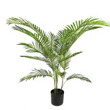 Bimë dekorative Areca I në vazo Inart jeshile pp H120cm