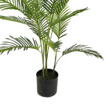 Bimë dekorative Areca I në vazo Inart jeshile pp H120cm