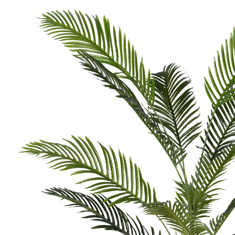 Bimë dekorative Areca II në vazo Inart jeshile pp H150cm