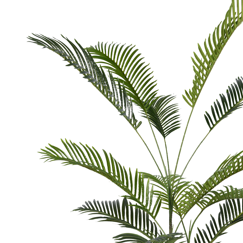 Bimë dekorative Areca III në vazo Inart jeshile pp H180cm